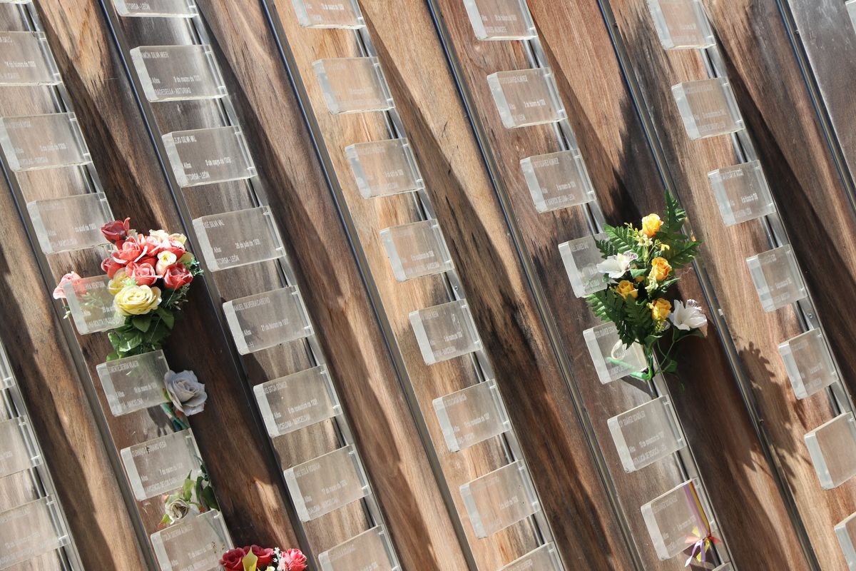 Homenaje en la capilla laica