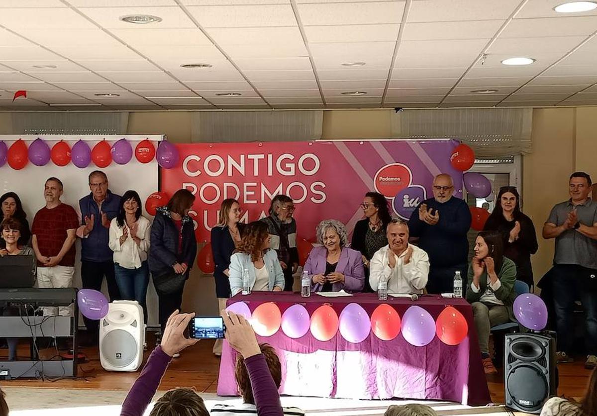 Candidatura de la coalición Podemos-IU