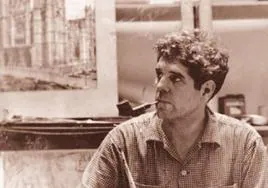 El pintor Vela Zanetti.