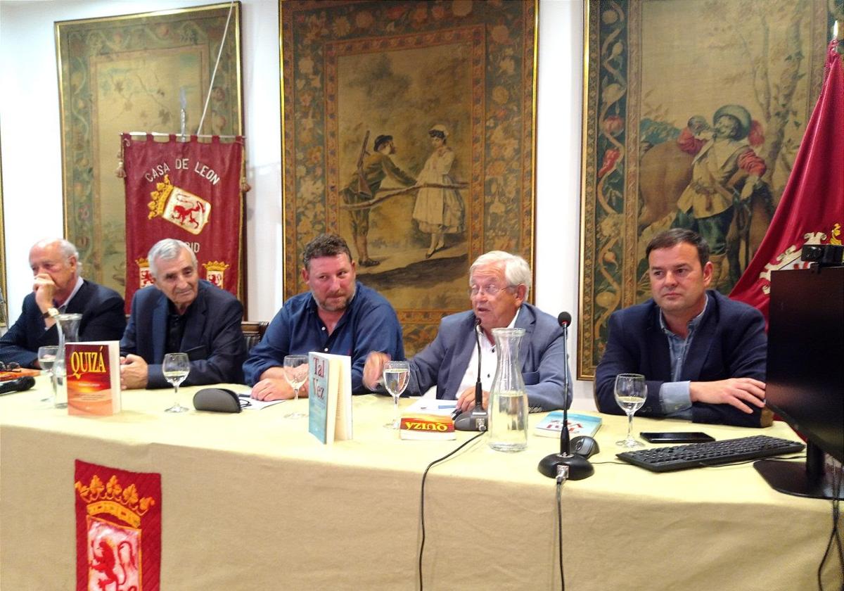 Bautizo literario en la Casa de León en Madrid