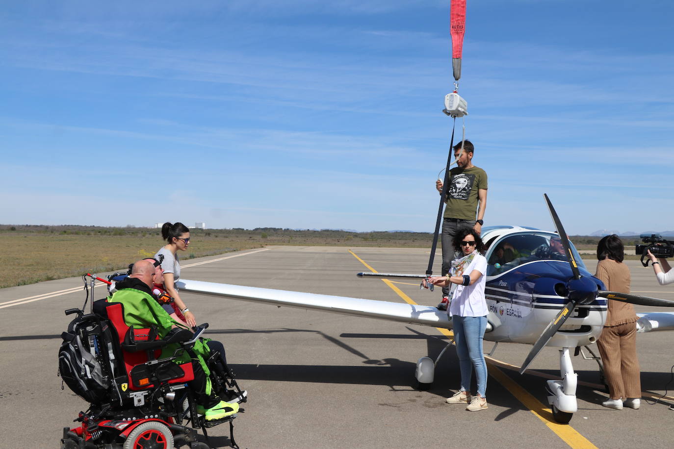 Un vuelo para ganar visibilidad