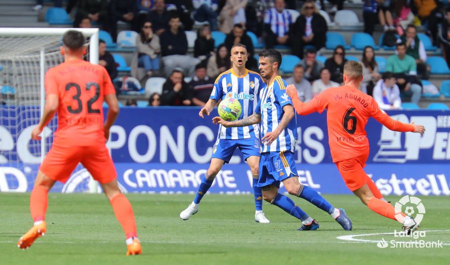 Las mejores imágenes del Deportiva-Andorra