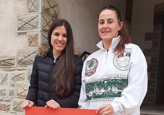 Sandra y Sara encabezan la lista de la España Vaciada en Posada de Valdeón.