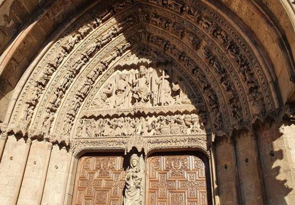 Imagen de una de las partes de la Catedral de León