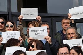 Desde el lunes 17 de abril los funcionarios de la administración de Justicia están en pie de guerra