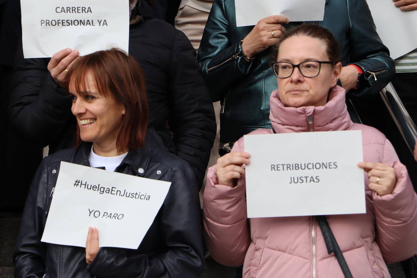 Seguimiento del 60% en la huelga del cuerpo general de justicia