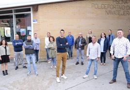 El equipo de Ciudadanos para las elecciones municipales en Villaquilambre.