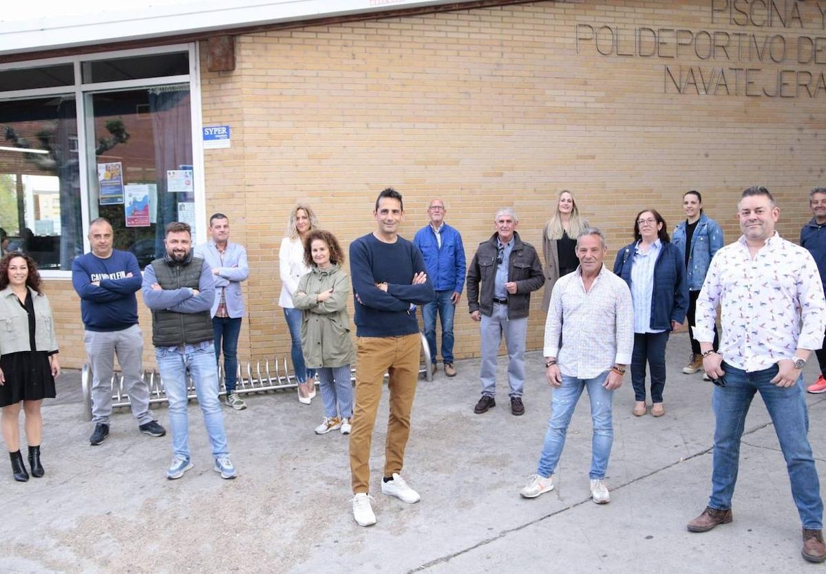 El equipo de Ciudadanos para las elecciones municipales en Villaquilambre.