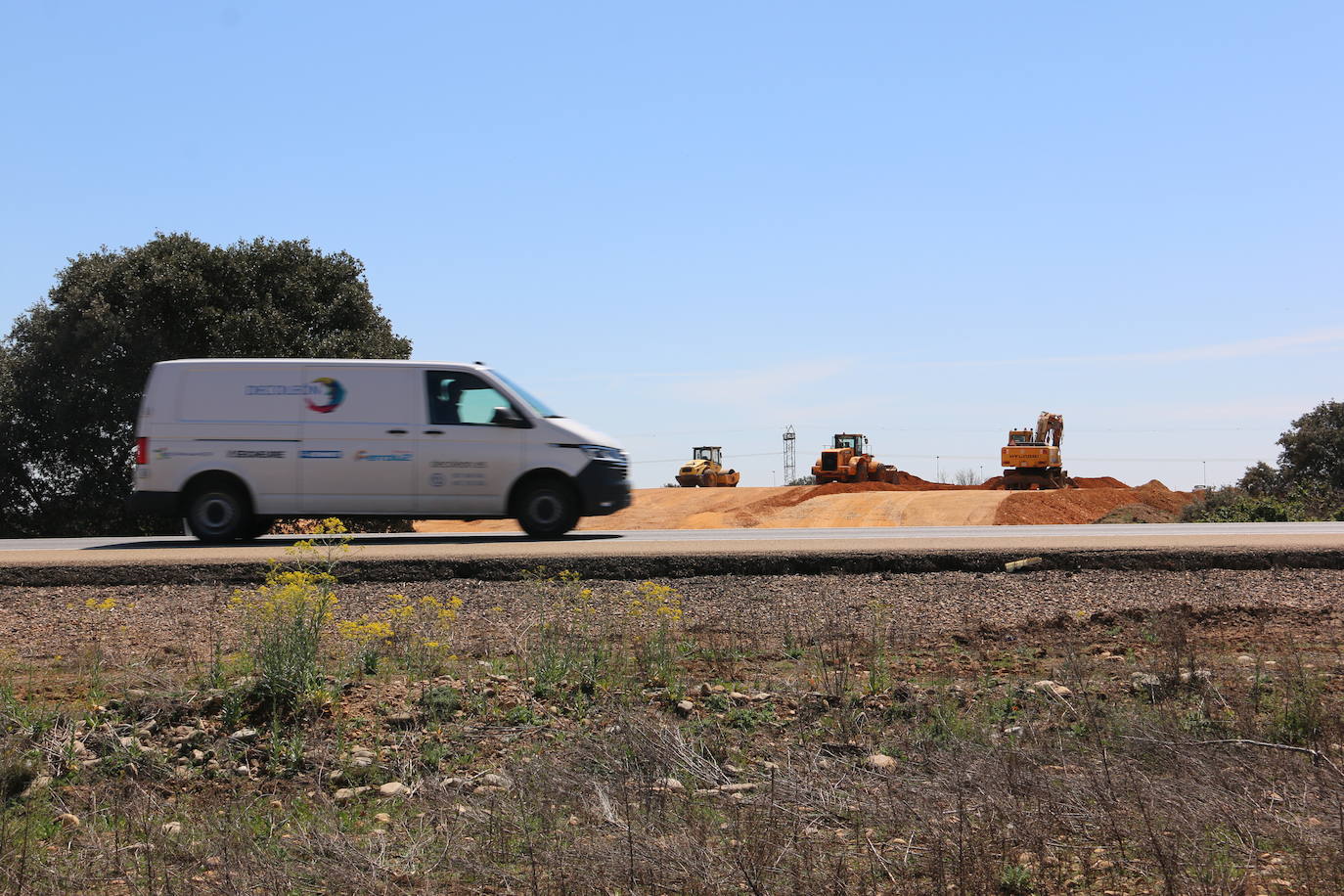 Las obras del ramal llegan a la Nacional