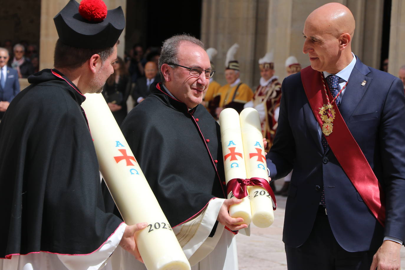 Ceremonia de las Cabezadas en León