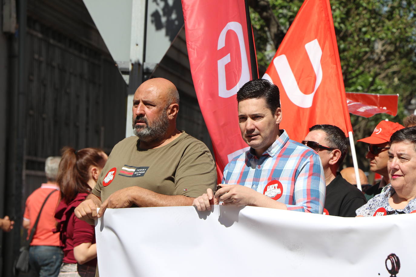 Manifestación del Primero de Mayo en León