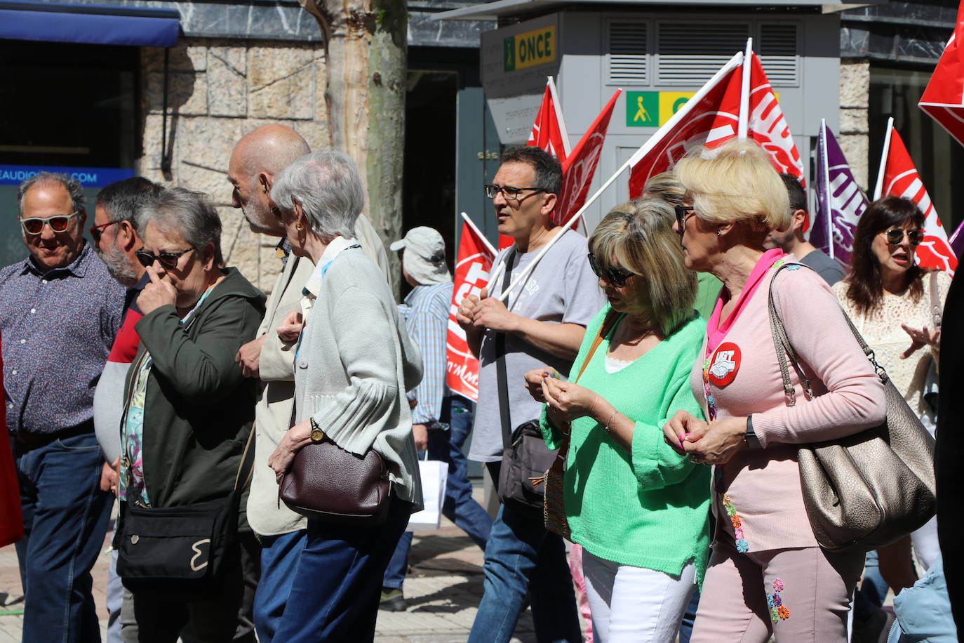 Manifestación del Primero de Mayo en León