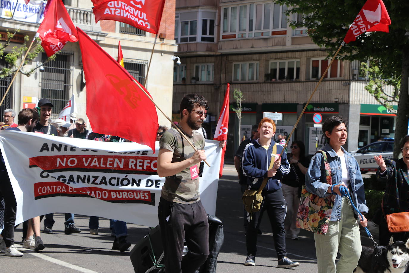 Manifestación del Primero de Mayo en León