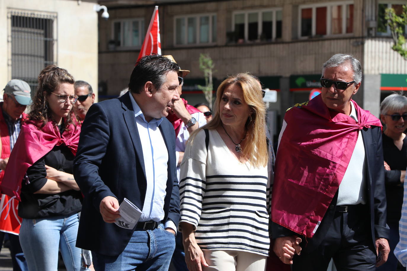 Manifestación del Primero de Mayo en León