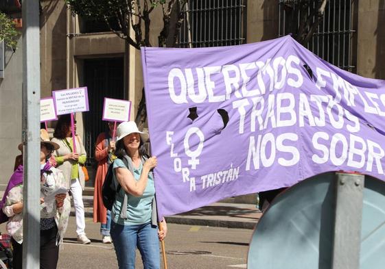 Manifestación del Primero de Mayo en León