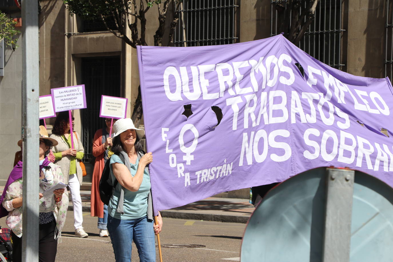 Manifestación del Primero de Mayo en León