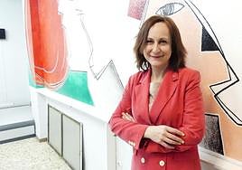 Carmen Franganillo, coordinadora local de IU.