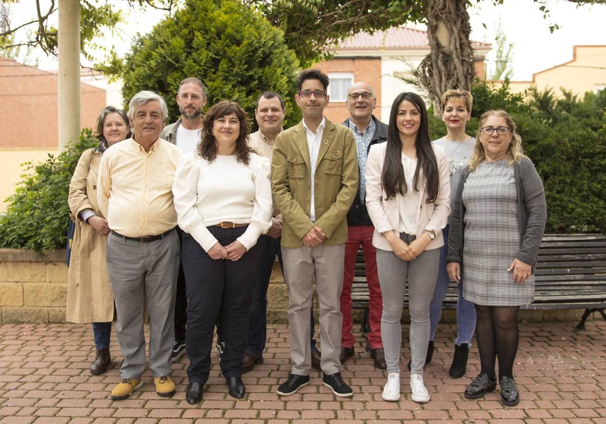 Candidatura del PSOE de Santa María del Páramo.