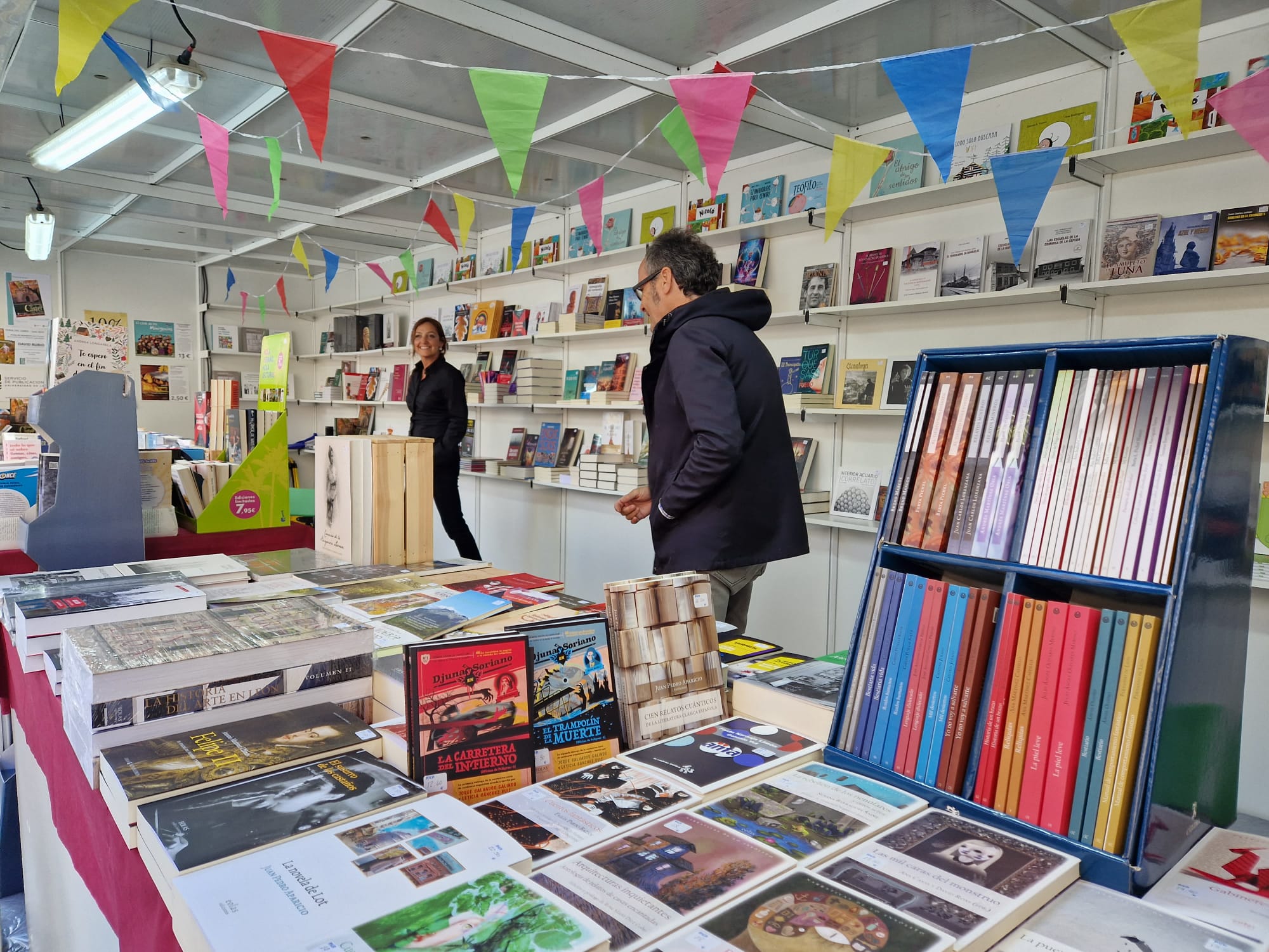 Inaguración Feria del Libro en León