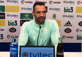 Juanfran García, entrenador de la Deportiva.