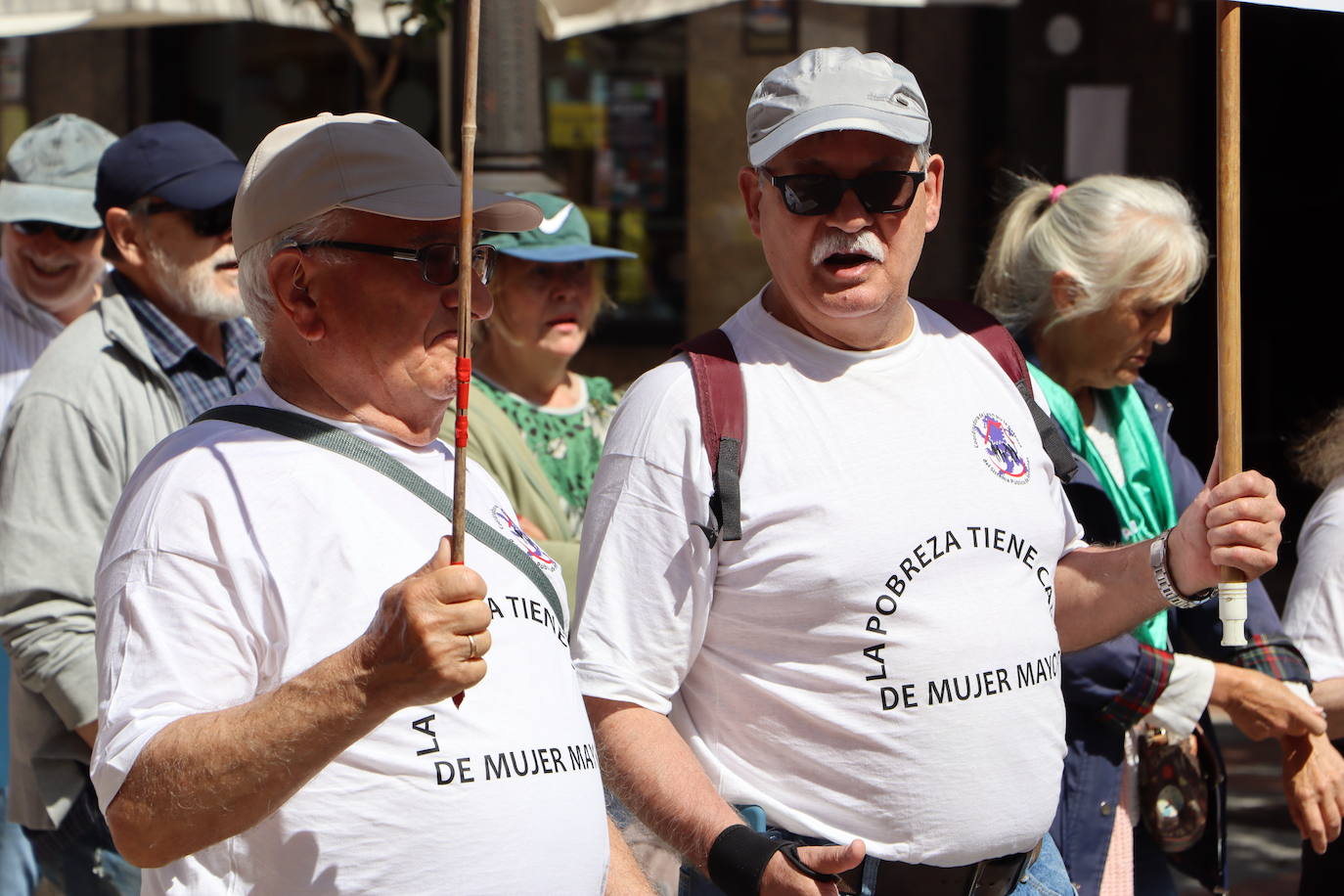 Manifestación en defensa de la sanidad pública en León