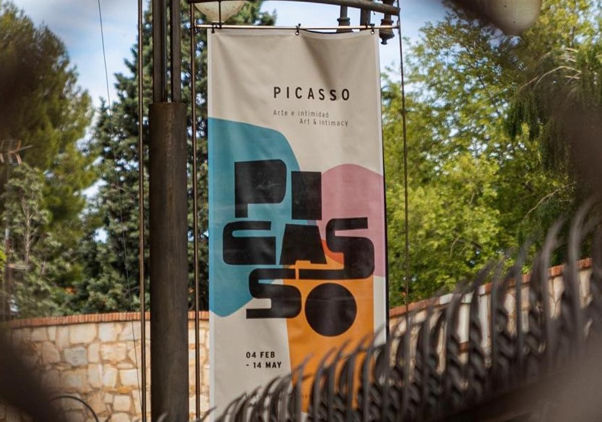 Cartel de la exposición Picasso.