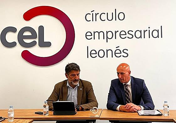 Reunión del Círculo Empresarial Leonés con José Antonio Diez.