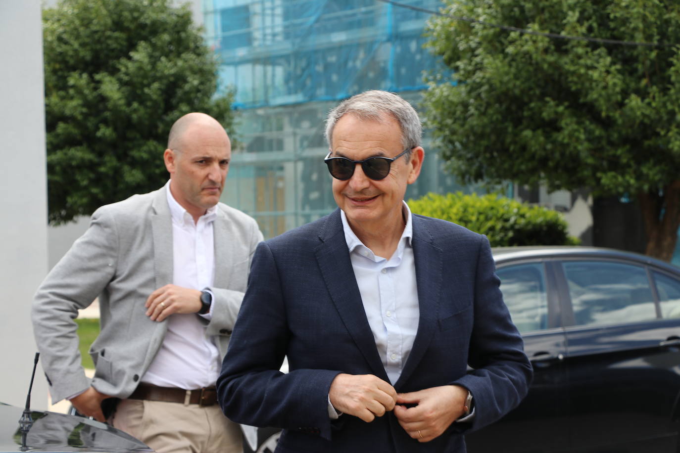 Zapatero apoya a Cabañas en Pinilla