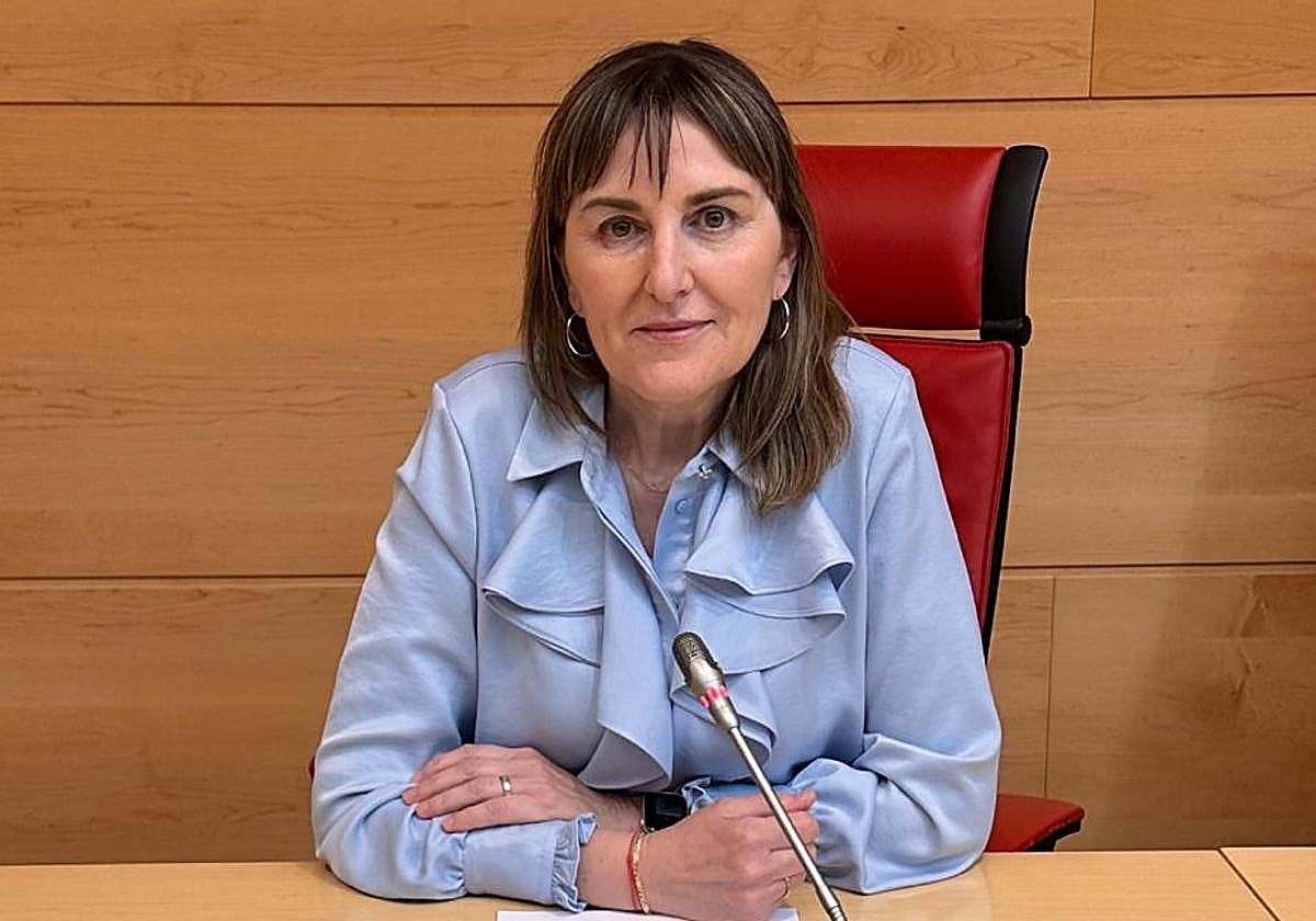 La procuradora leonesa Yolanda Sacristán.