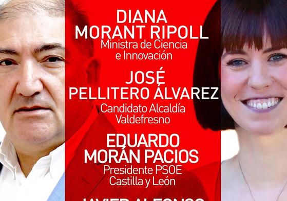 La ministra Diana Morant será la gran cara conocida en la presentación de la candidatura socialista en Valdefresno.