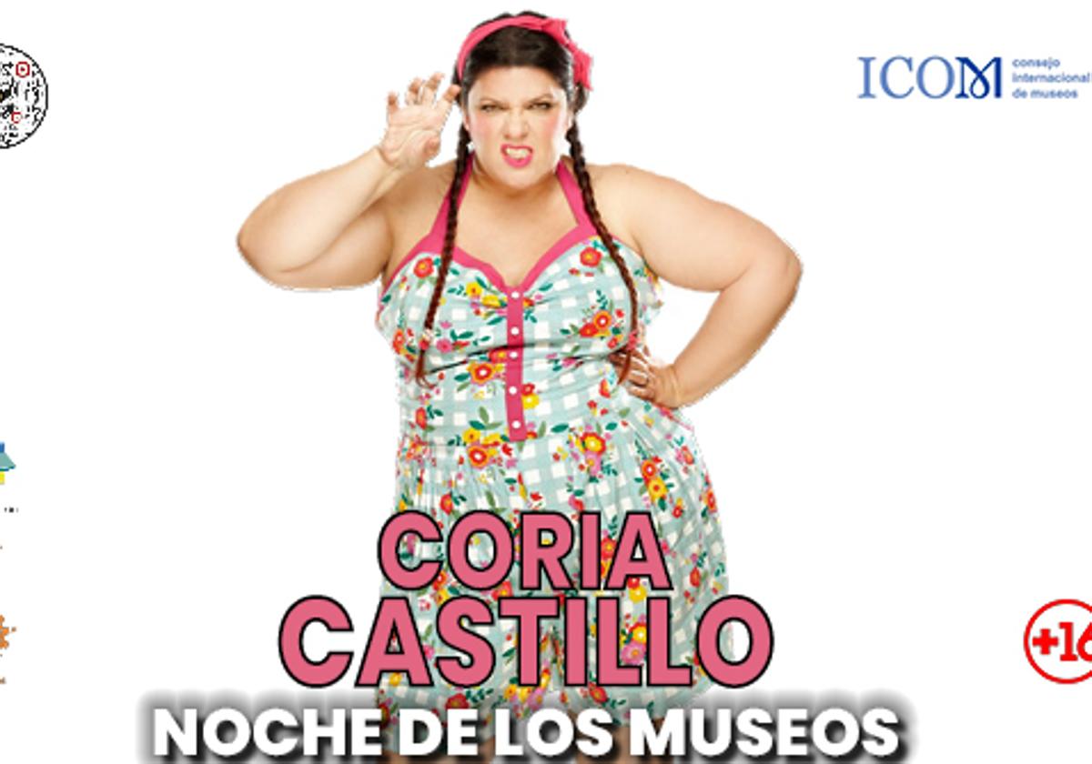 La monologista Coria Castillo llega la MSM.