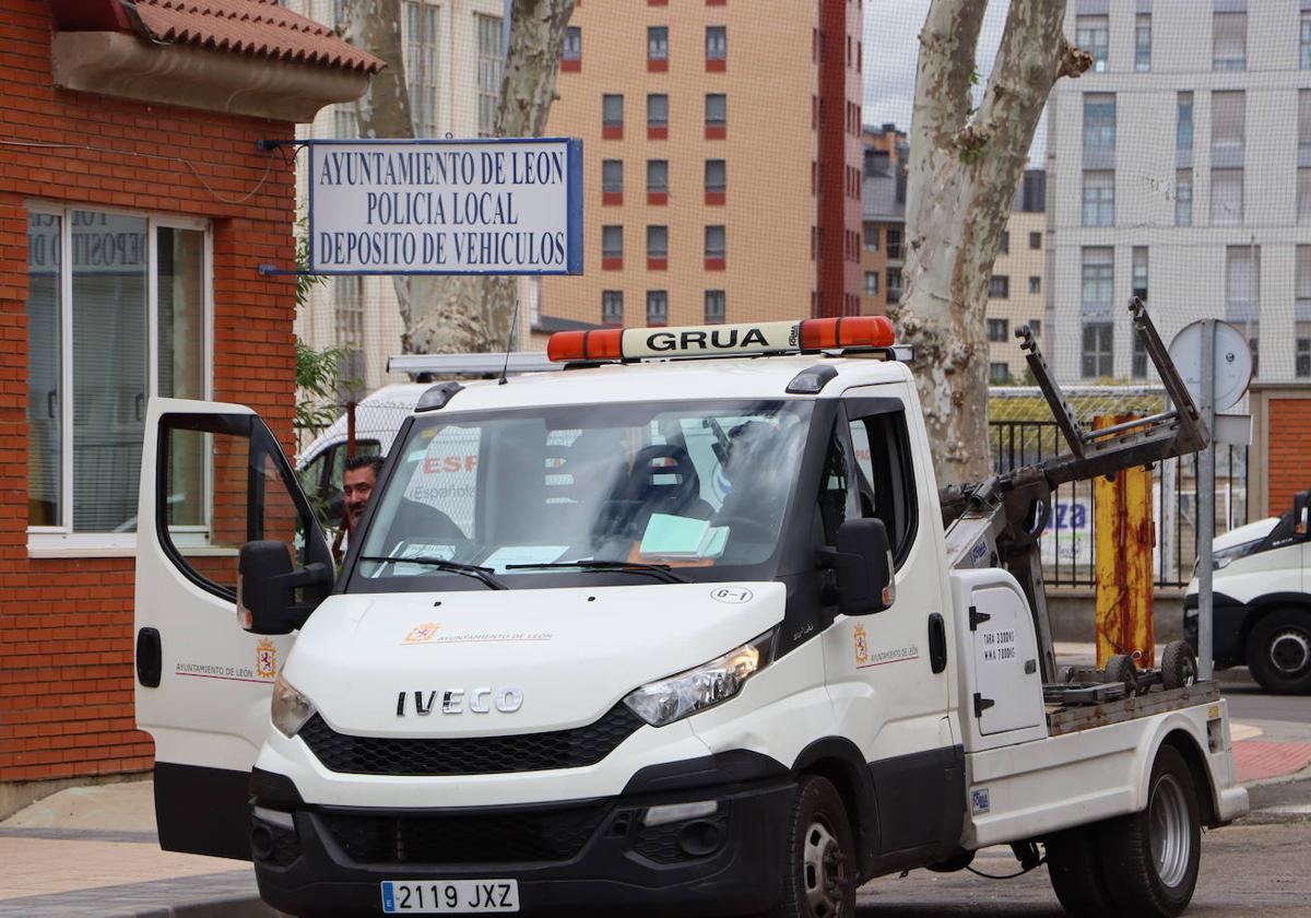 Vehículos en el depósito municipal de la grúa