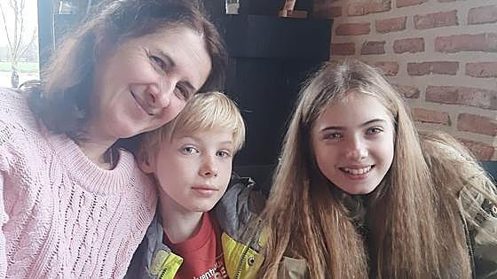 La gran familia de Quintana de Rueda llega hasta Ucrania