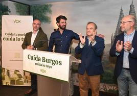 El vicepresidente de la Junta este miércoles en un acto en Burgos.