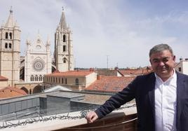 Justo Fernández, candidato de CS a la Alcaldía de León.