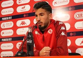 Salvi Carrasco, en sala de prensa.