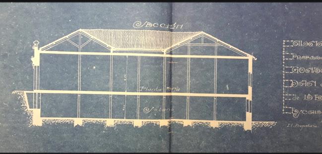 Planos del Edificio que hace esquina entre Independencia y Legión VII /Arquitecto: Federico de Ugalde / 1923 /