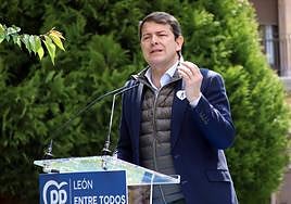 El presidente del PP de Castilla y León, Alfonso Fernández Mañueco.