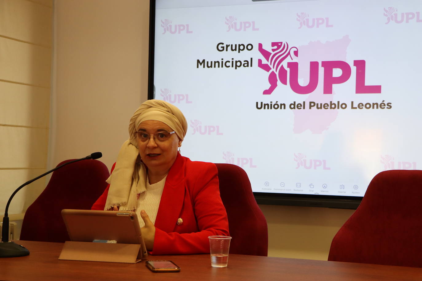 Teresa Fernández, número 2 de la candidatura de UPL al Ayuntamiento de León