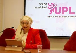 Teresa Fernández, número 2 de la candidatura de UPL al Ayuntamiento de León