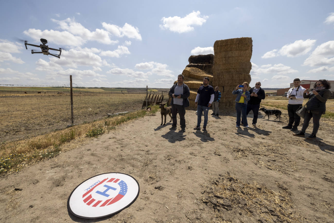 Trabajo rural, a vista de pájaro