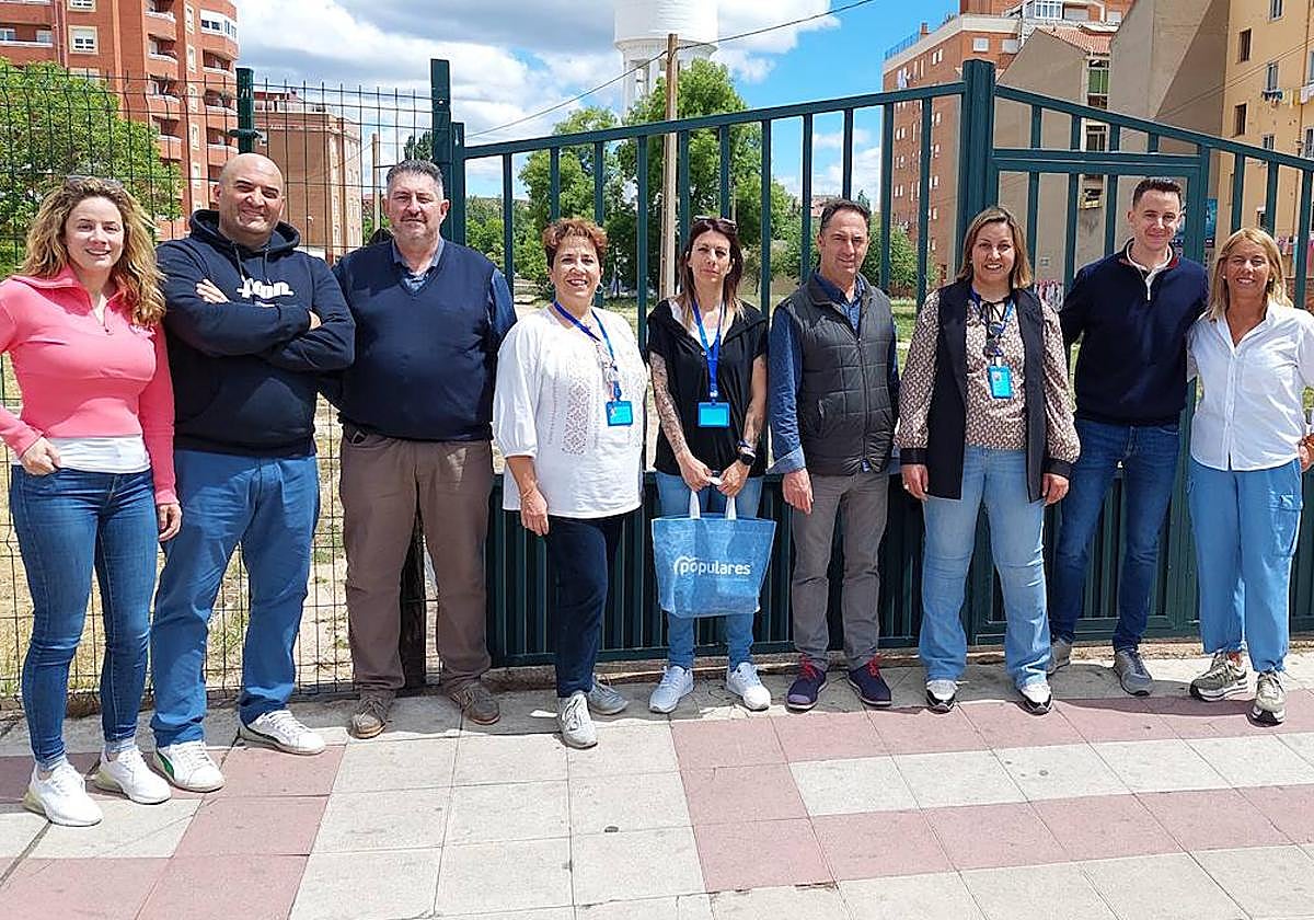 Candidatura del PP en San Andrés.