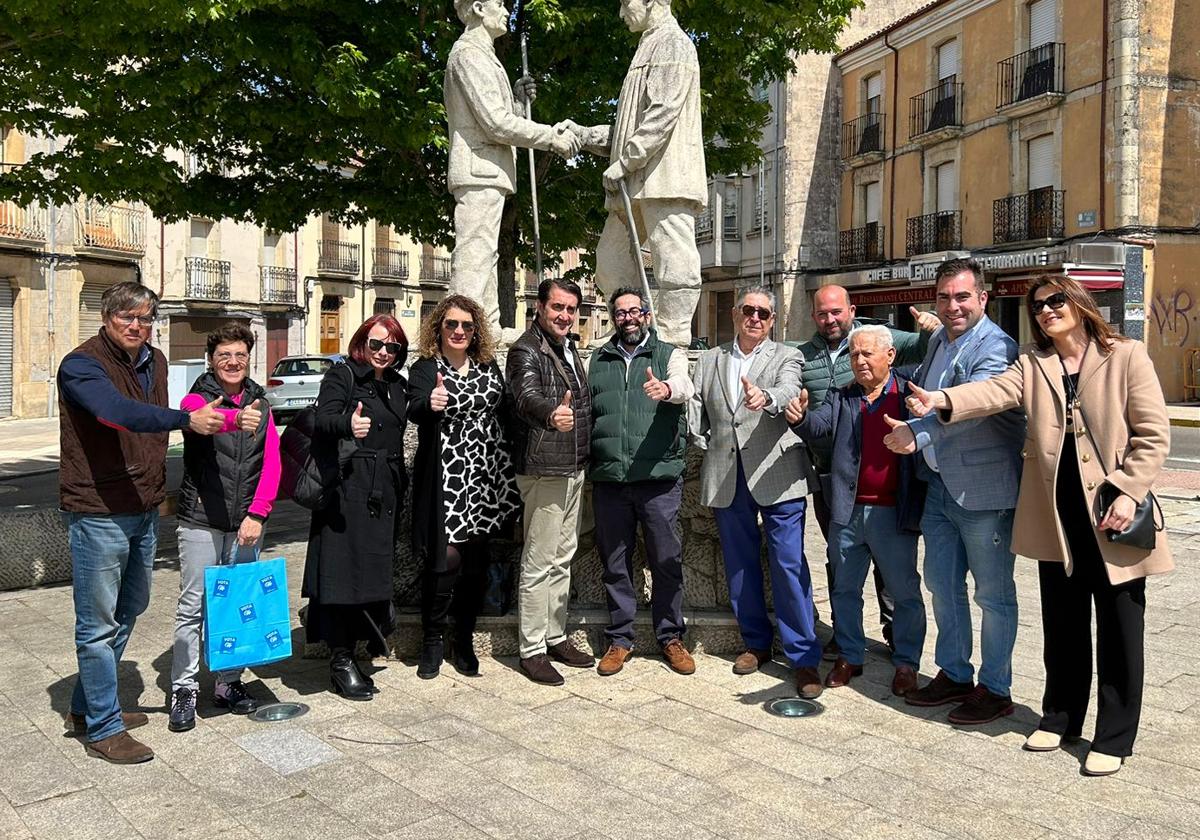 Los candidatos de la zona de Boñar por parte el PP.