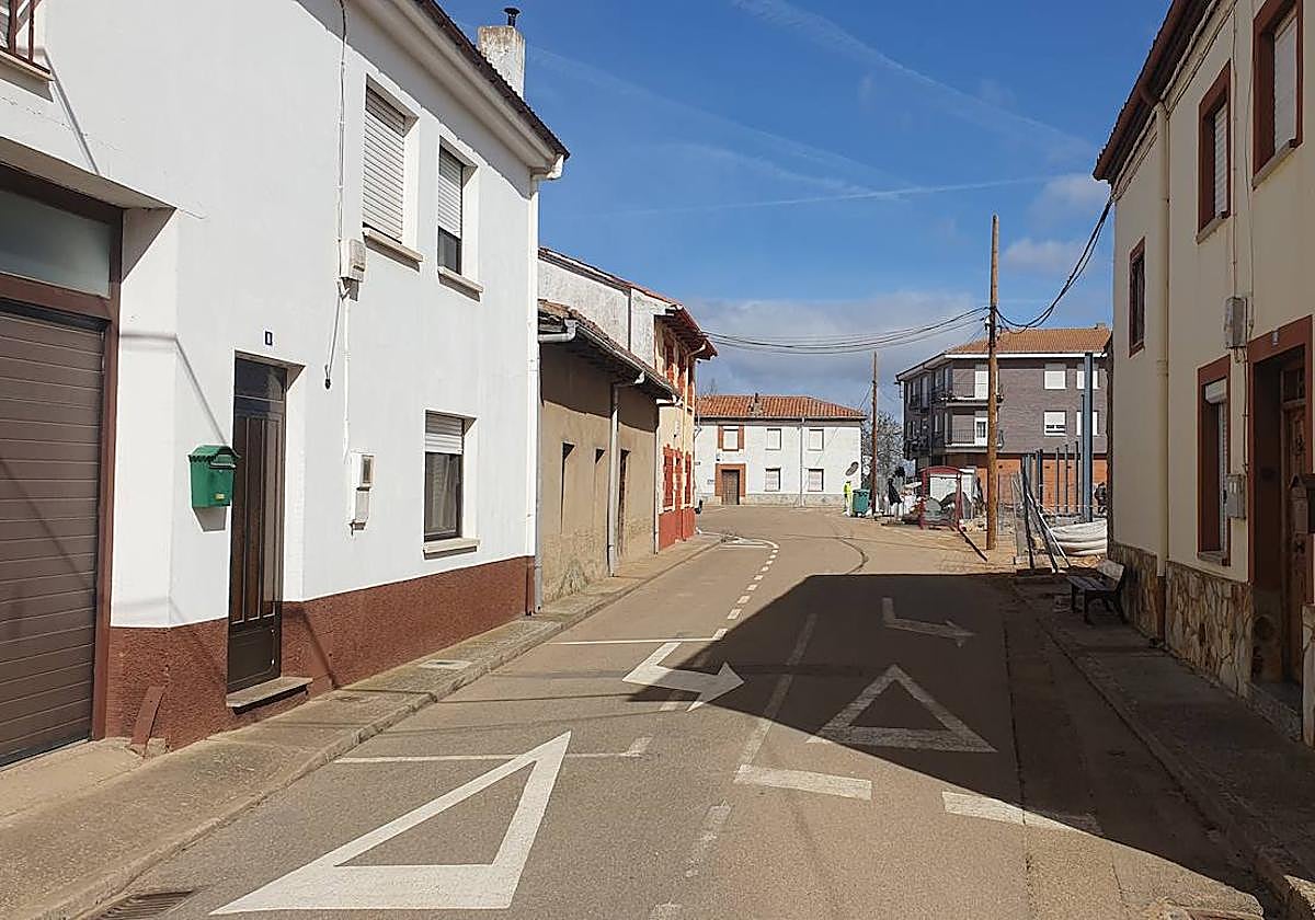 Calle de La Vega de Onzonilla.