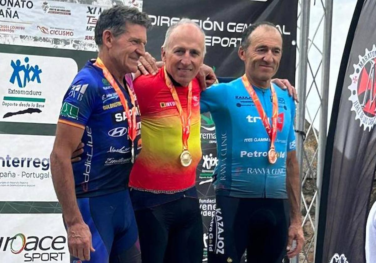 Javier Puente se proclamó campeón de España en máster 60A.