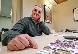 Isidro Ferrero, este lunes, en la redacción de leonoticias.