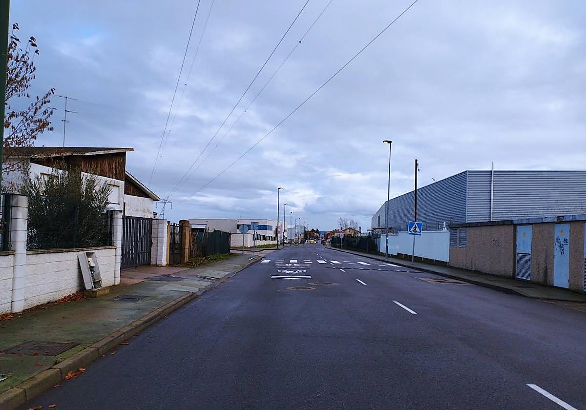 Polígono industrial de Trobajo del Camino.