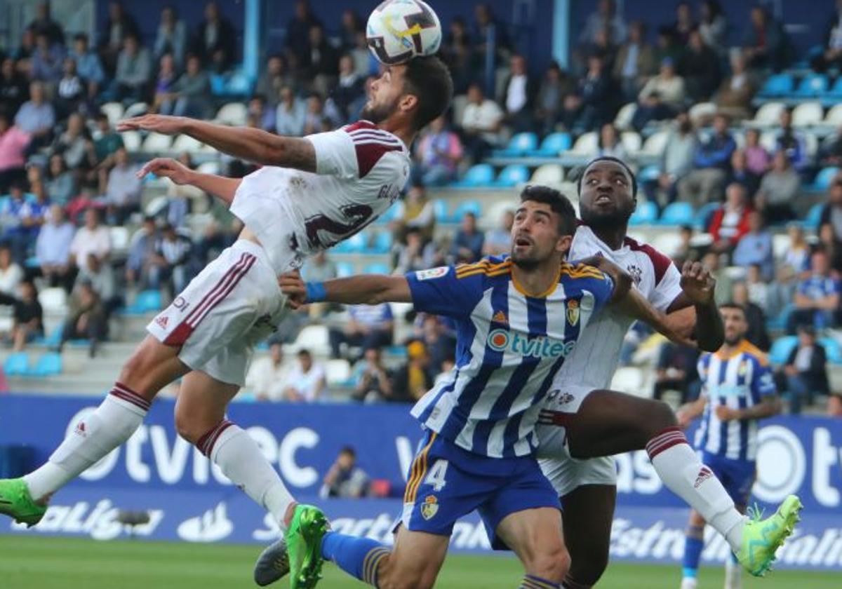 Pascanu, en el partido ante el Albacete.