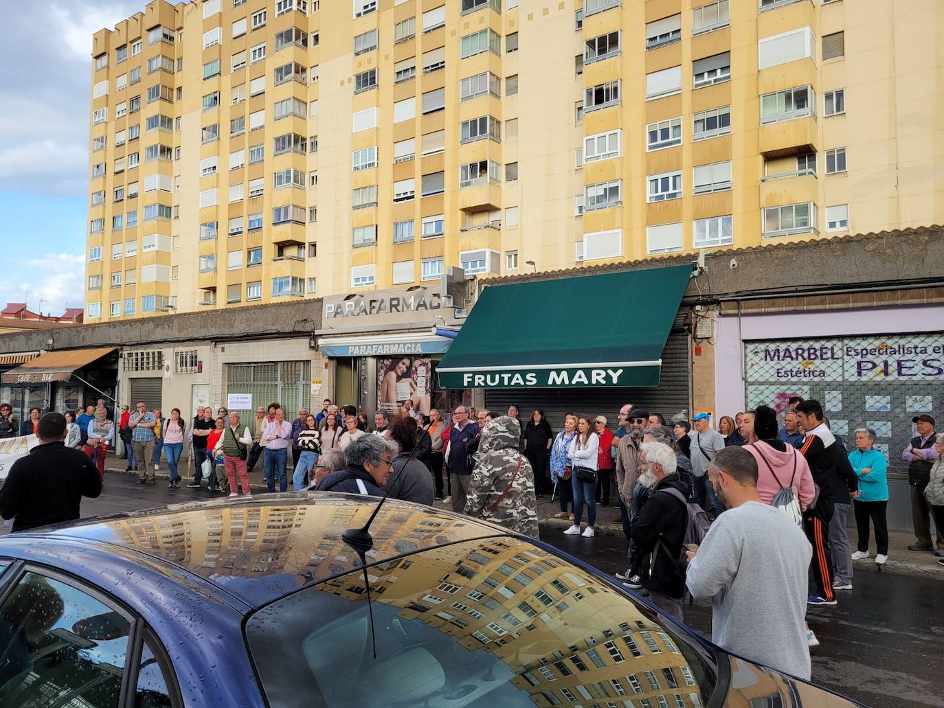 El barrio de Pinilla «se moja» por su centro de salud