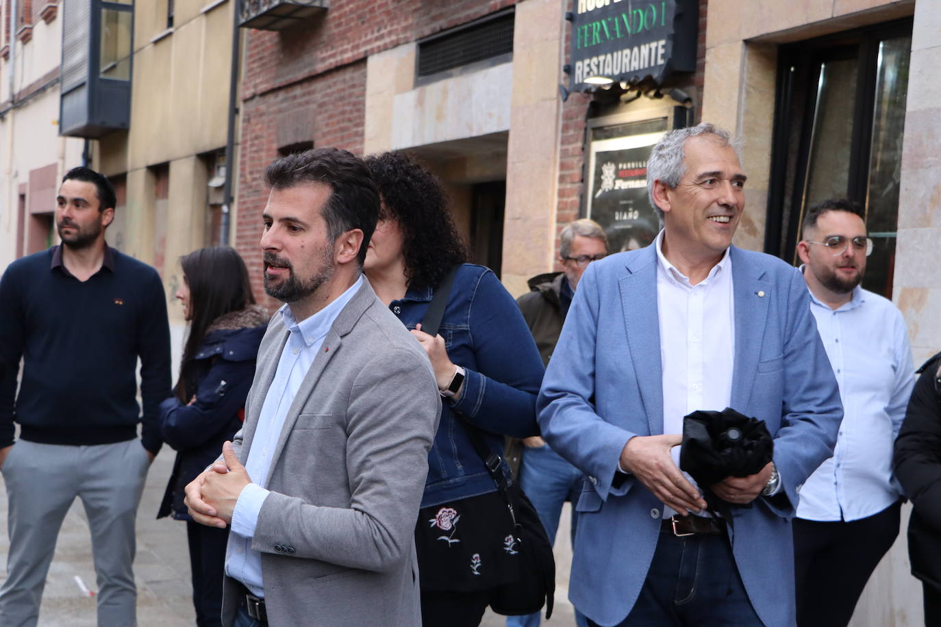 Cierre de campaña del PSOE en León